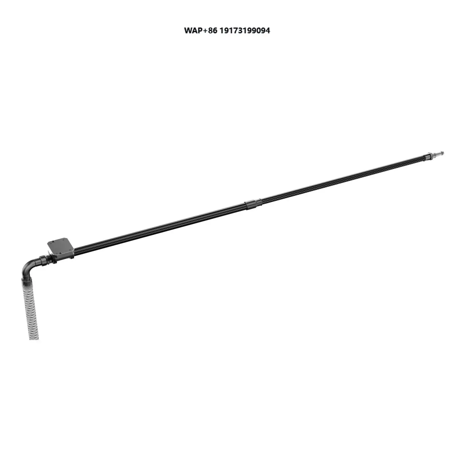 Fire hose kit 90m long distance jet, fast release, high pressure compatible, foam water agent, aerial fire hose
