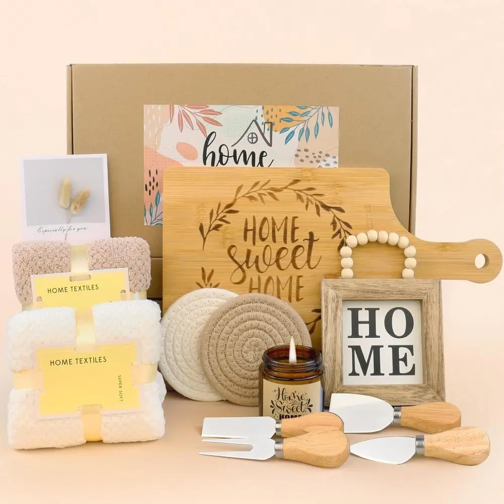 

House Warming Gifts New Home, Housewarming Gifts for Women, New Home Gift Ideas, New Apartment Housewarming Welcome Basket, Clos