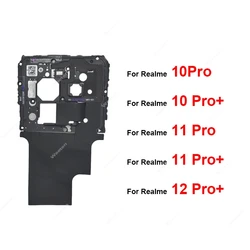 Motherboard Cover For Realme 10Pro 11Pro Plus 10 Pro 11 Pro Plus Mainboard Frame With Flashlight Flex Cable Ribbon Parts