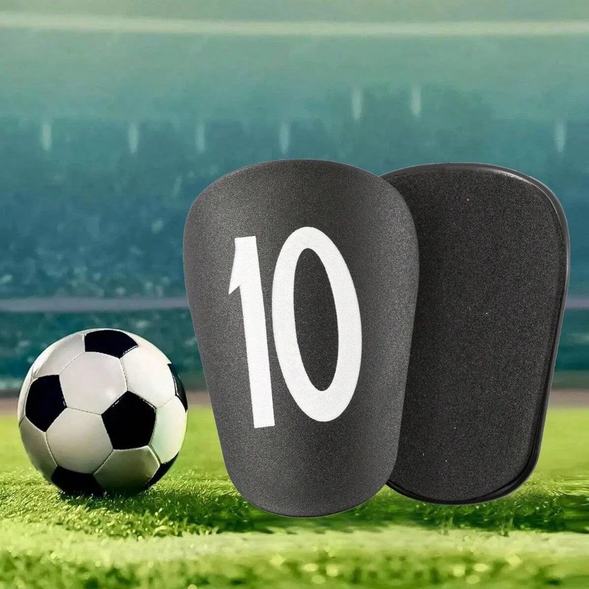 [Lightweight Soccer Shin Guards] Lightweight, Comfortable Professional Soccer Shin Guards | Impact Reduction, Easy Care, Inserti
