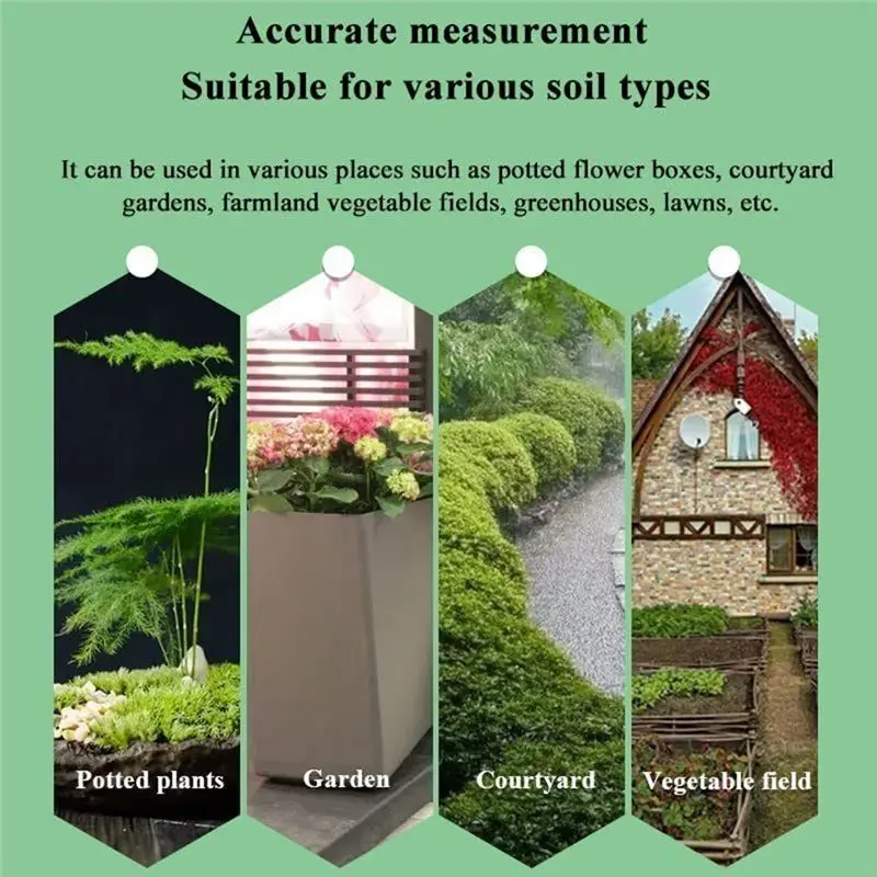 Zigbee Wireless Smart Soil Temperature Humidity Detector With Watering Controller Tester Soil Sensor Moisture Meter