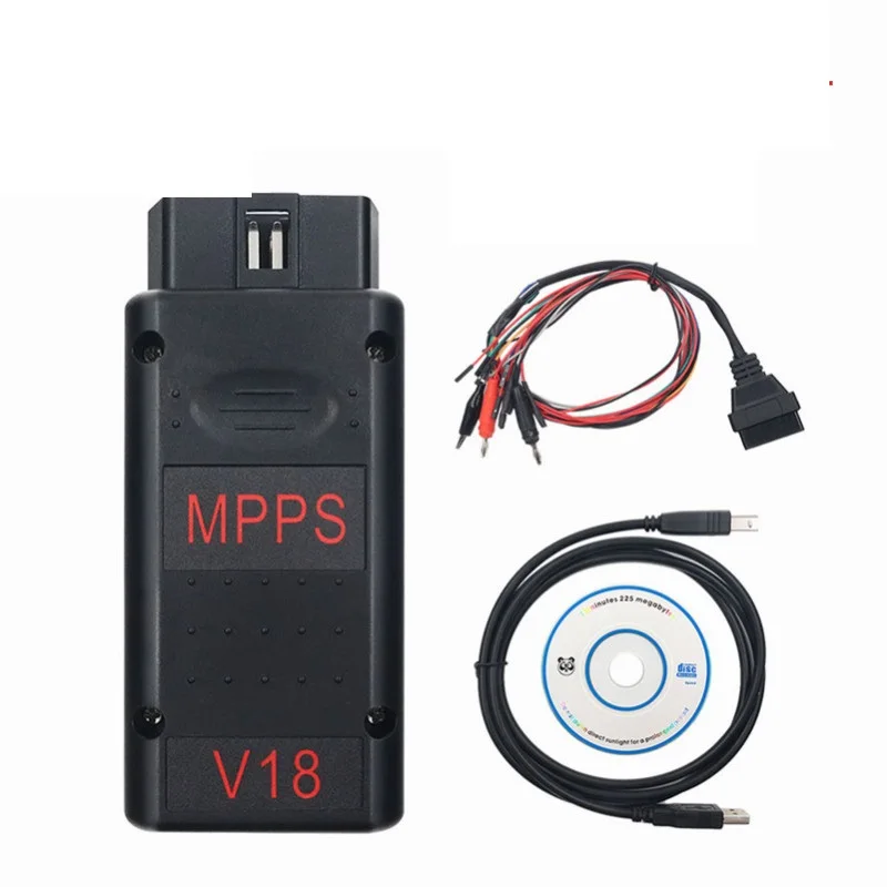 Newst MPPS V18 V21 V22 ECU Flasher Chip Tuning Programmer Interface OBD2 Auto Scanner For Audi F-ord WithTricore Cable Car Tool