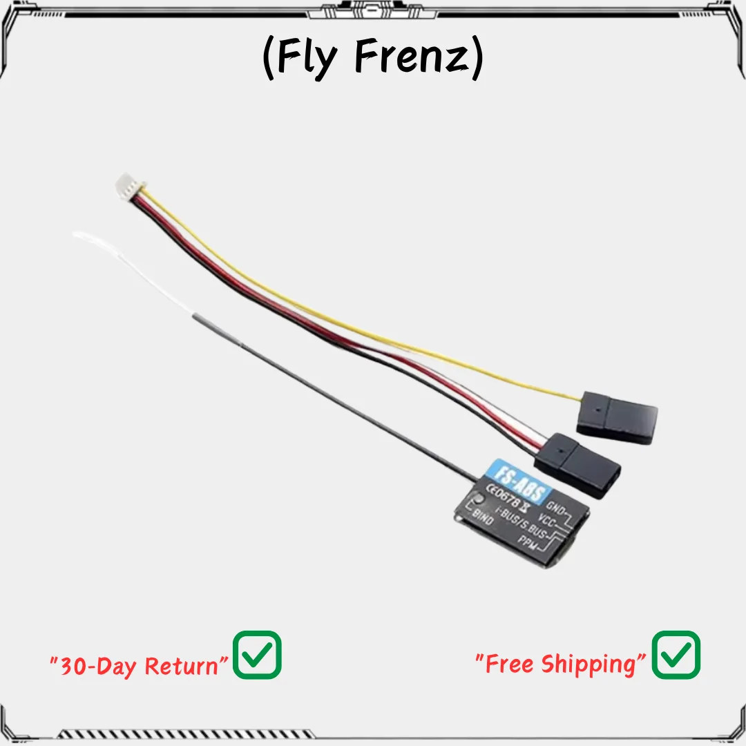 

Flysky FS-A8S 2.4G 8-канальный мини-приемник с ANTENNA PPM i-BUS SBUS для RC Qaudcopter FPV Racing Drone, совместимый FS i6 FS i6S