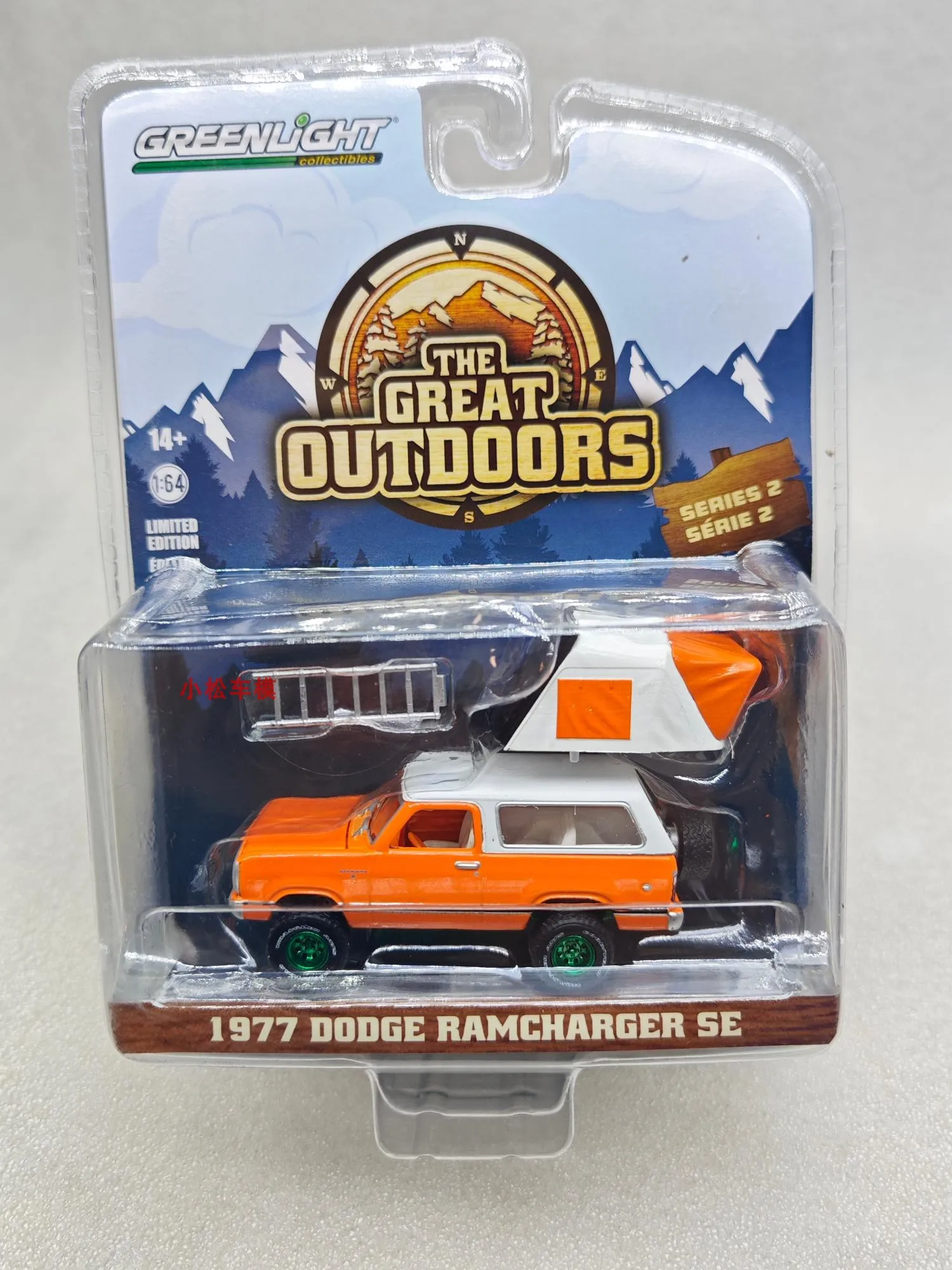 

GreenLight 1:64 1977 Dodge Ramcharger SE, литая под давлением модель автомобиля из сплава, мини-игрушка-автомобиль, детский подарок