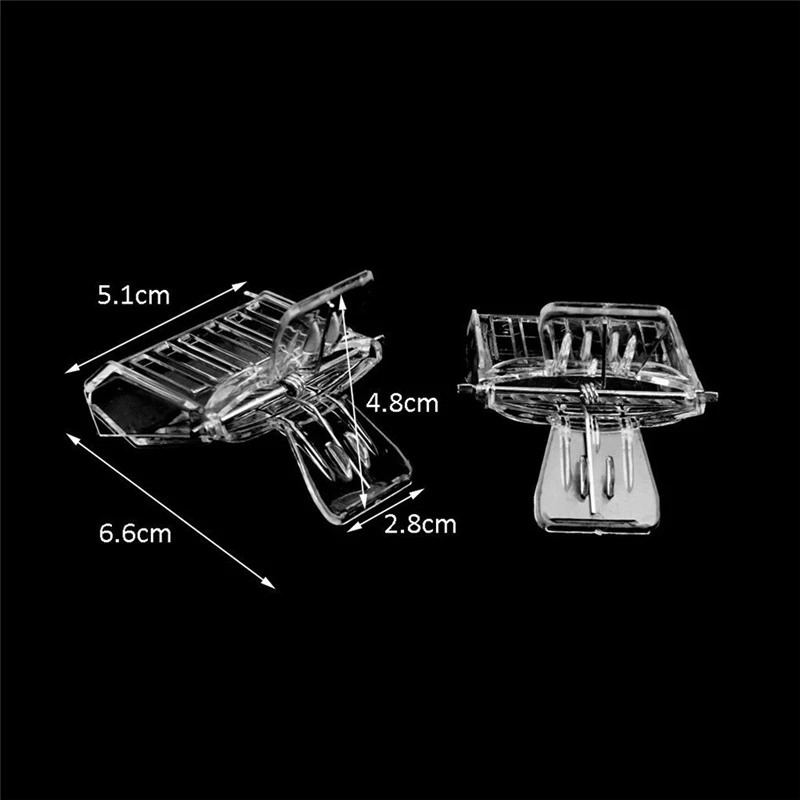 1pcs Plastic Bee Queen Cage with Book Clip Design for Bee Catching Transporting and Rearing Healthy Bees Beekeeping Tools