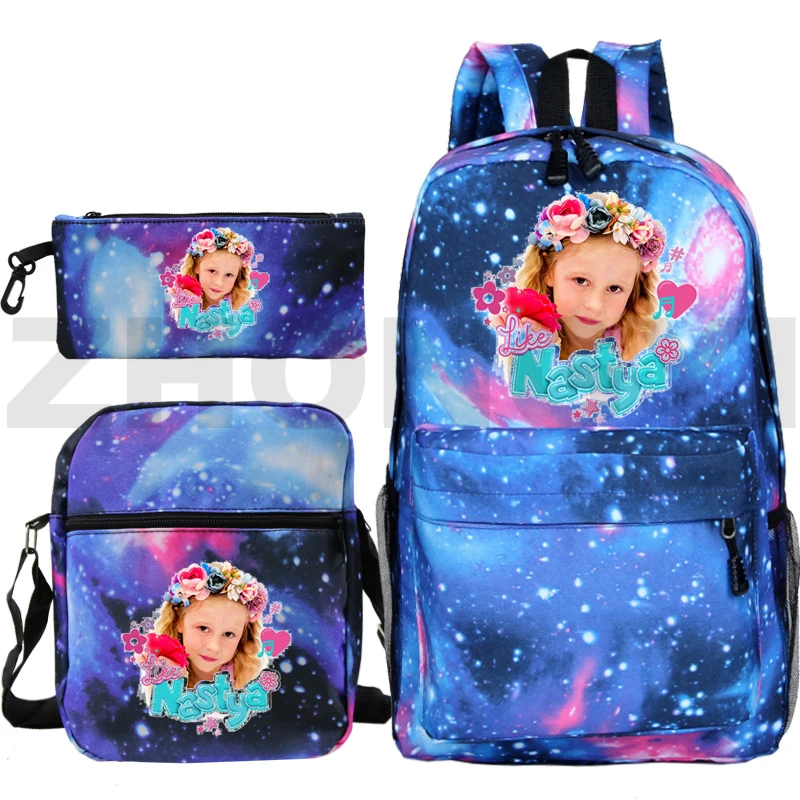 New Arrival Anime Russia Like Nastya Bags for Women Trend Print Like Nastya Cute Backpack High Quality Canvas School Bags