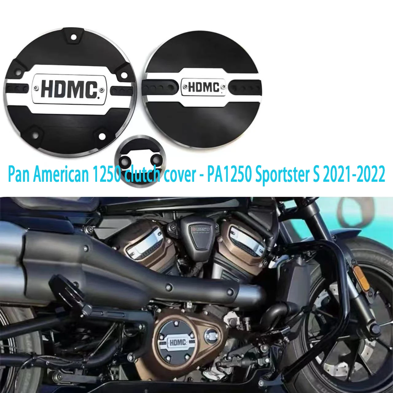 

Pan America 1250 Accessories Clutch Cover Body Trim Fit For PA1250 & PA 1250S Sportster S 2021 - 2022 RH1250S Engine Cover