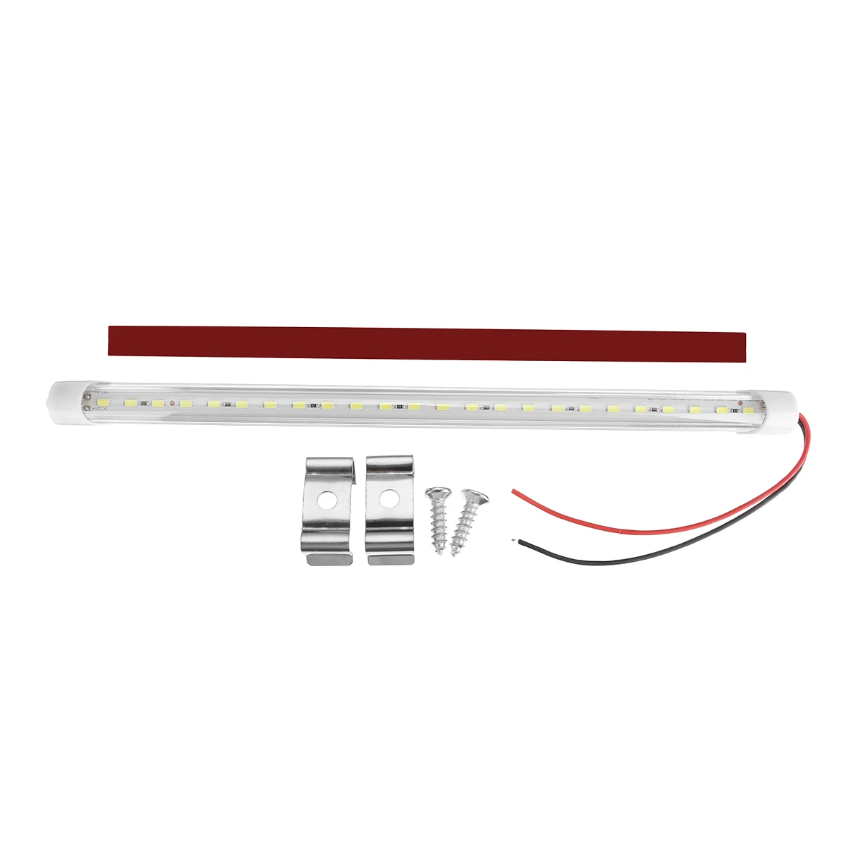 1/2/4pcs 12V LED Car Interior Light Bar Bright White Light Tube with Switch for RV Camper Boat Van Lorry Truck Caravan