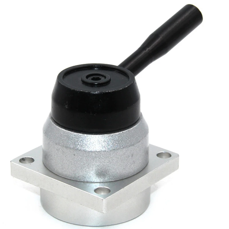 H-W 3 Positionen 4-Wege G1/4 Zoll Durchmesser pneumatisches Handhebelventil K34R6-8D manuelles Wegeventil mechanisches Steuerventil