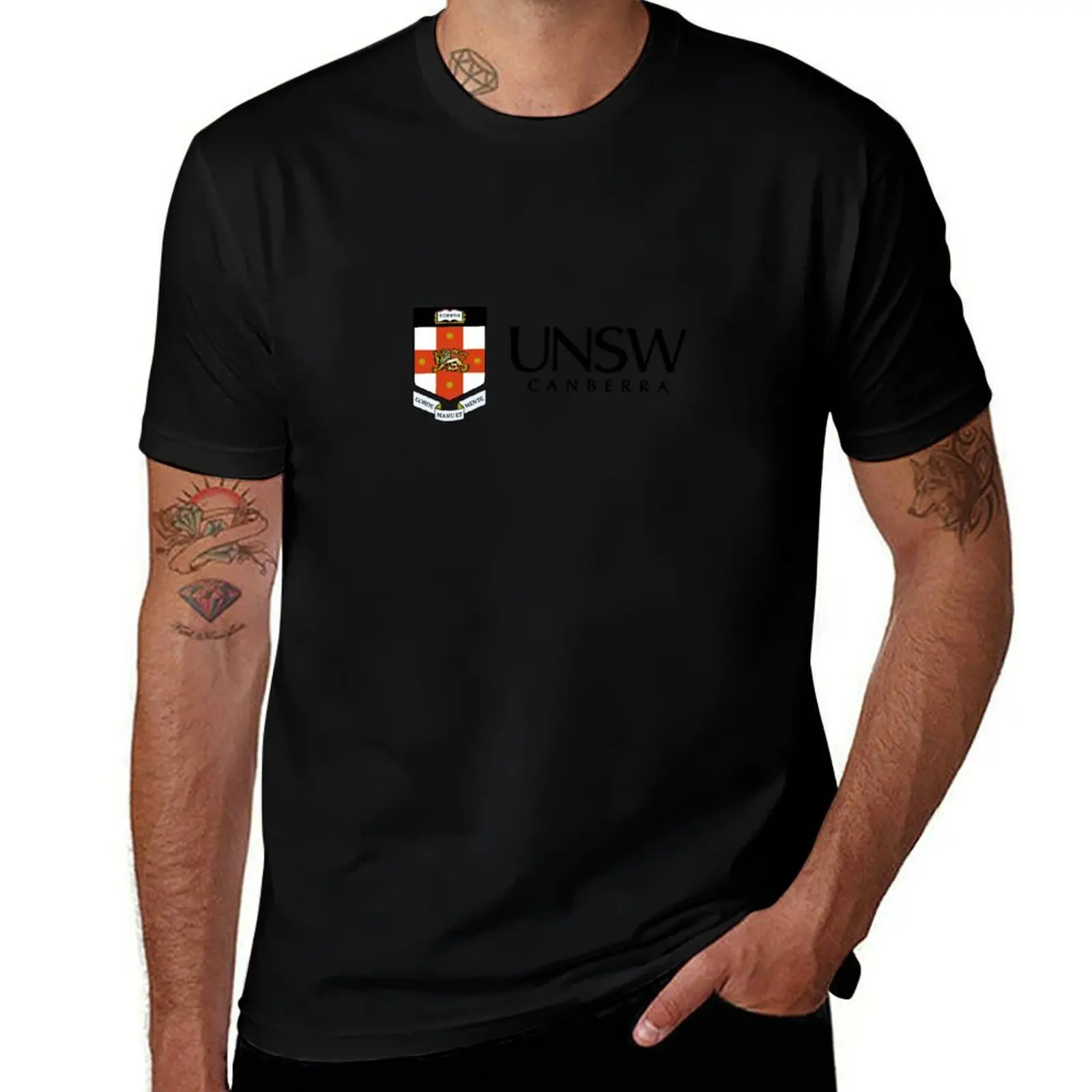 UNSW Canberra T-Shirt new edition boys whites anime tshirt graphic tee shirt mens designer t shirt