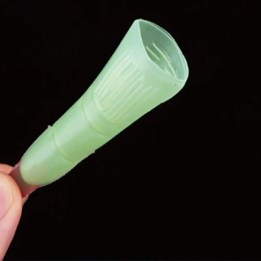 10 unids/set vestido fantasma Halloween dedos falsos aterrador luminoso Zombie bruja dedo conjunto divertido fantasma rojo garra Prop disfraz fiesta