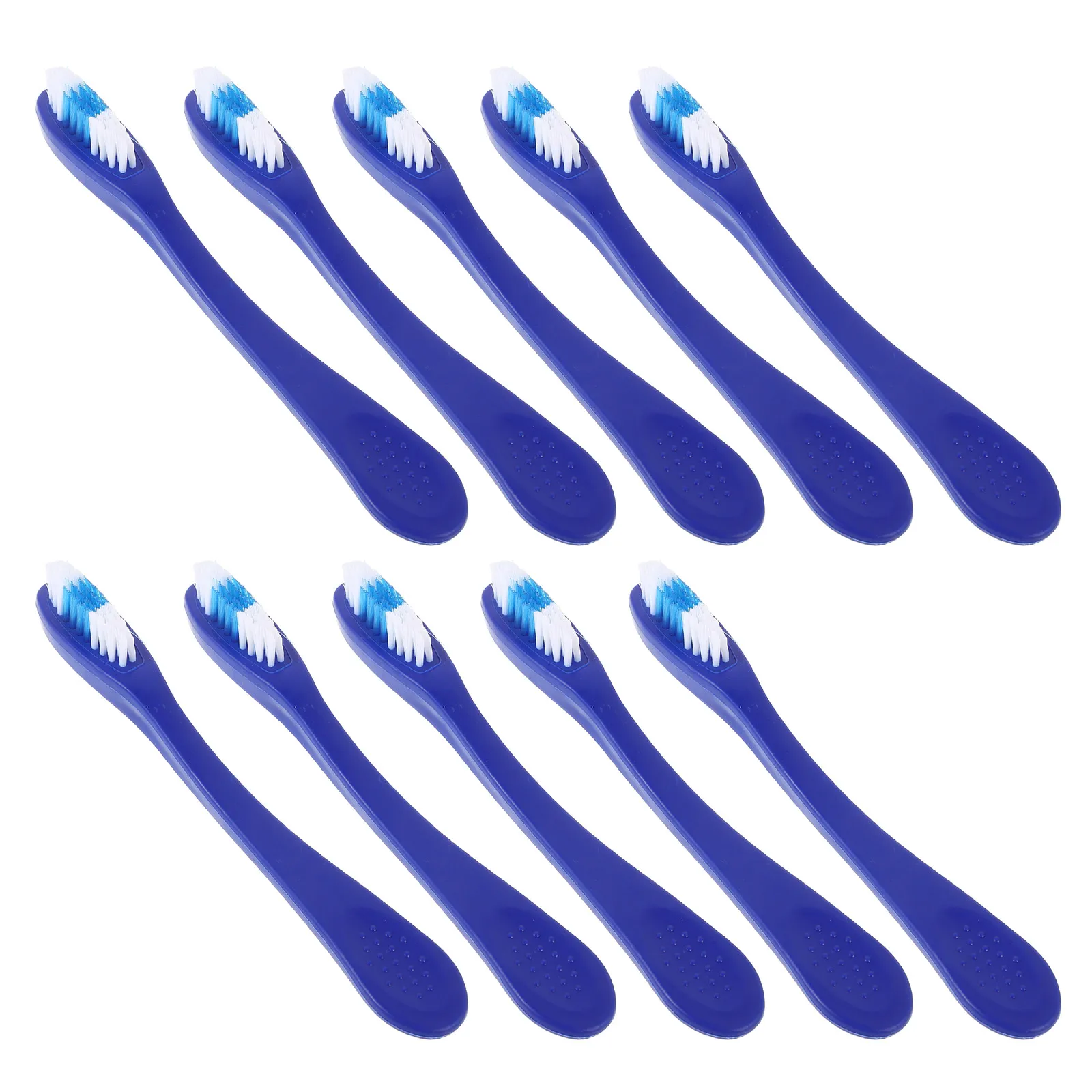 

10Pcs Small Prison Toothbrushes Short Handle Design for Safety Effective Teeth Cleaning Tool for Institutions