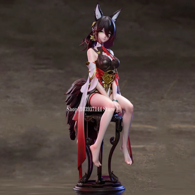 Anime Tingyun Figurine Game Honkai Star Rail Gk Figures Figurals Tingyun Action Figure Sitting Model Pvc Collection Toy Gifts