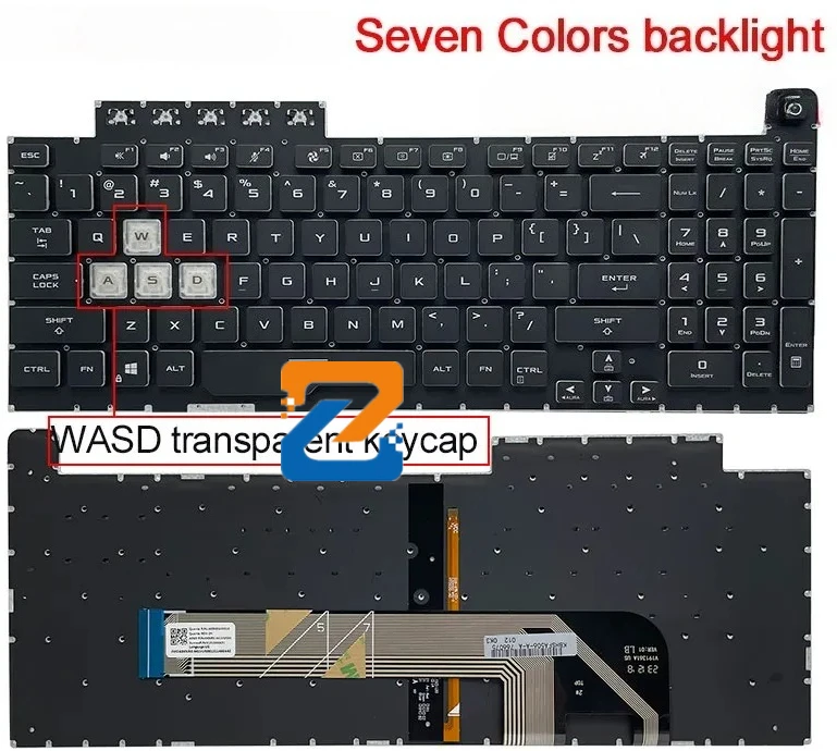 Laptop Keyboard For ASUS TUF Gaming A15 FA506 FA506H FA506IU/IV/II TUF A17 FA706 FA706II/IU FX506 FX506L FX706 FX706H TUF706