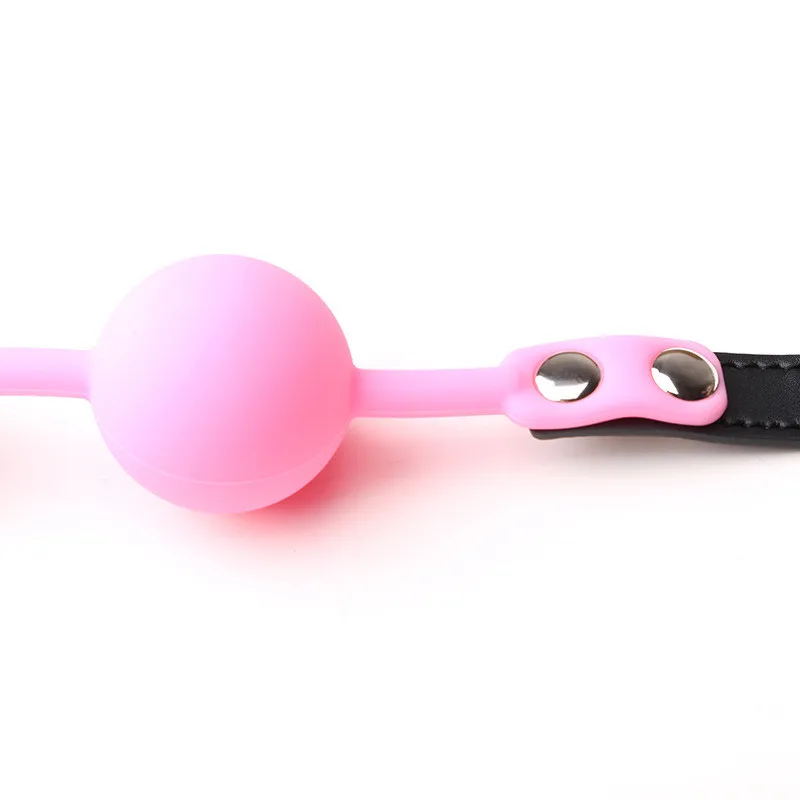 Silicone BDSM Sex Bondage Balls Gag Slave Harness Fetish Mouth Restraints Sex Toy Erotic Toy Sex Product For Couple Lover