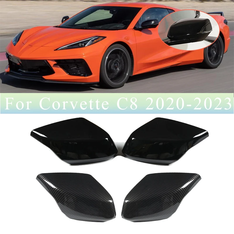 

Для Chevrolet Corvette c8 2020-2023 автомобильная наклейка на боковое зеркало заднего вида крышка крыла