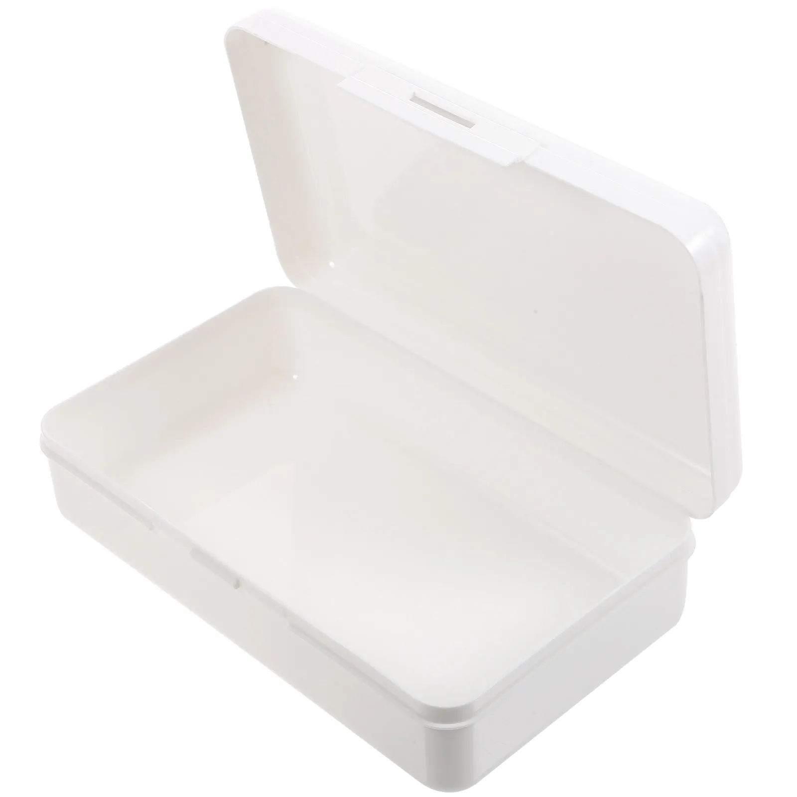 1Pcs Large Capacity Plastic Pencil Case Heavy Duty Stackable Stationery Box for Students Teachers Artists Outdoor Drawing