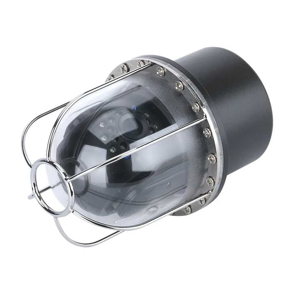 10 Inch 100m Underwater Fishing Video IP68 Waterproof 20 LEDs 360 Degree Rotating Dome  Rotating Panoramic