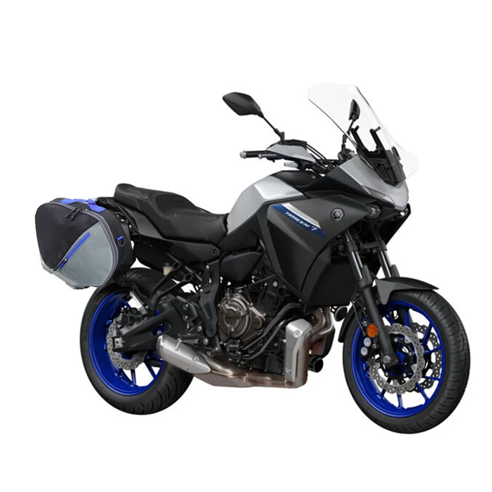 New 2020 2021 2022 Motorcycle Accessories waterproof Luggage Bags Black Expandable Inner Bags For Yamaha Tracer 7 TRACER 700 GT