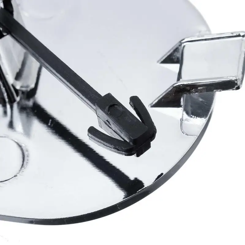 1 قطعة DIY اكسسوارات مانع صدمات خلفي للسيارة سحب هوك غطاء العين غطاء كروم لشركة فيات 500 500C 2007-2012