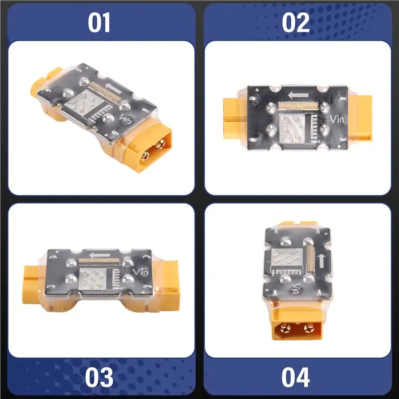 Anti-Spark XT60 Module 3S-8S 30A/60A Spark Arrestor For Lipo Battery For RC Drone ESC Device Protection
