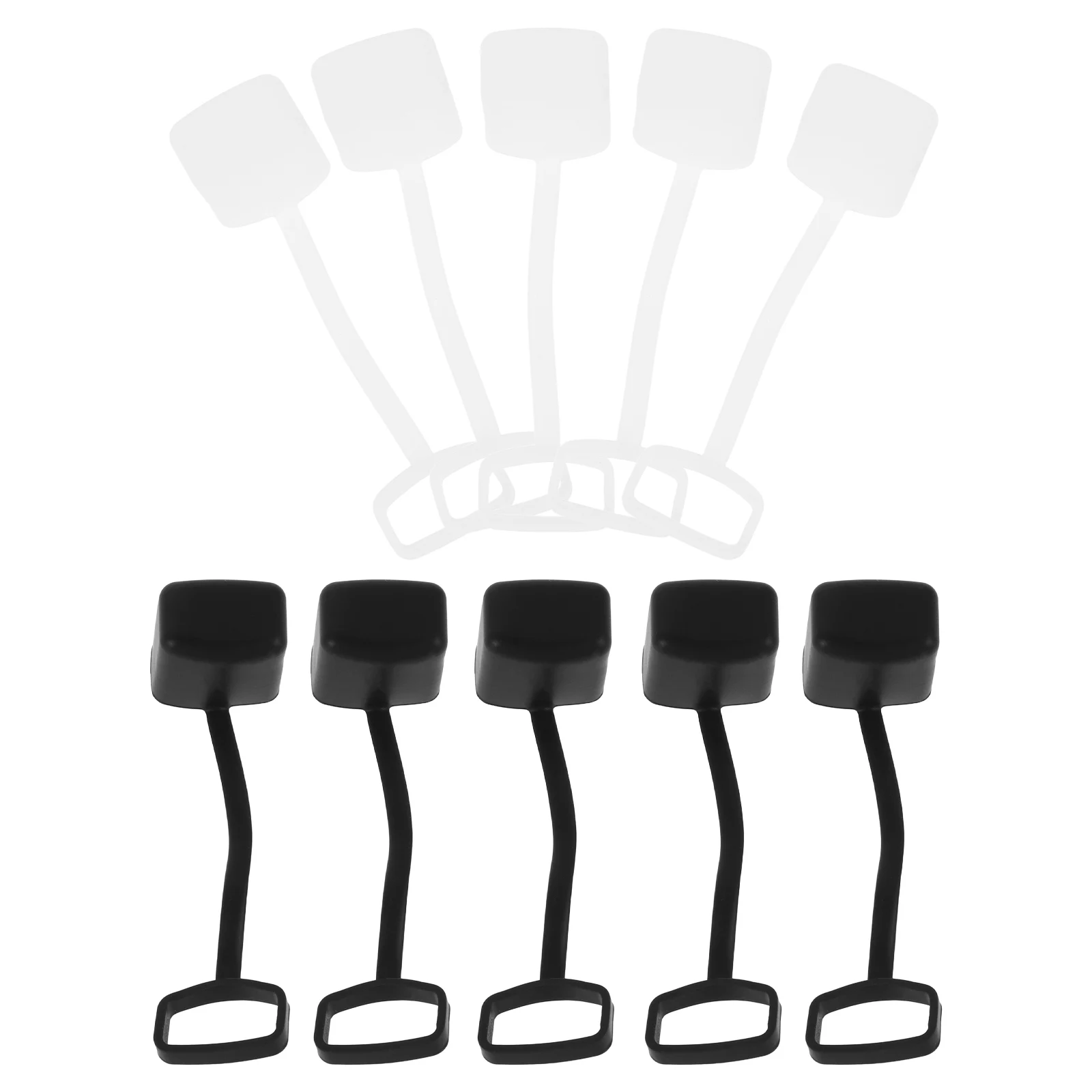 

10 Pcs Kazoo Protective Sleeve Housing Covers Caps Case Hoods Enclosures Silicone