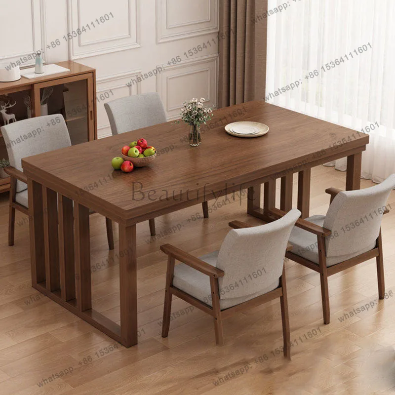 LJY Mobile Kitchen Dining Table Restaurant Desk High High Writing Luxury Dining Table Modern Mesas De Jantar Living Room Furnitu