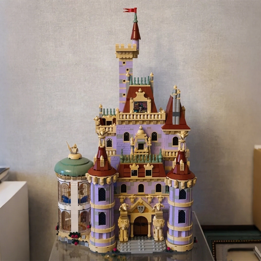 جديد 2916 قطعة كتل قلعة الجمال لعبة رومانسية تجميع نموذج ديكور المنزل Moc 43263 الكبار للفتيات هدية عيد ميلاد لعبة لطيفة نموذج