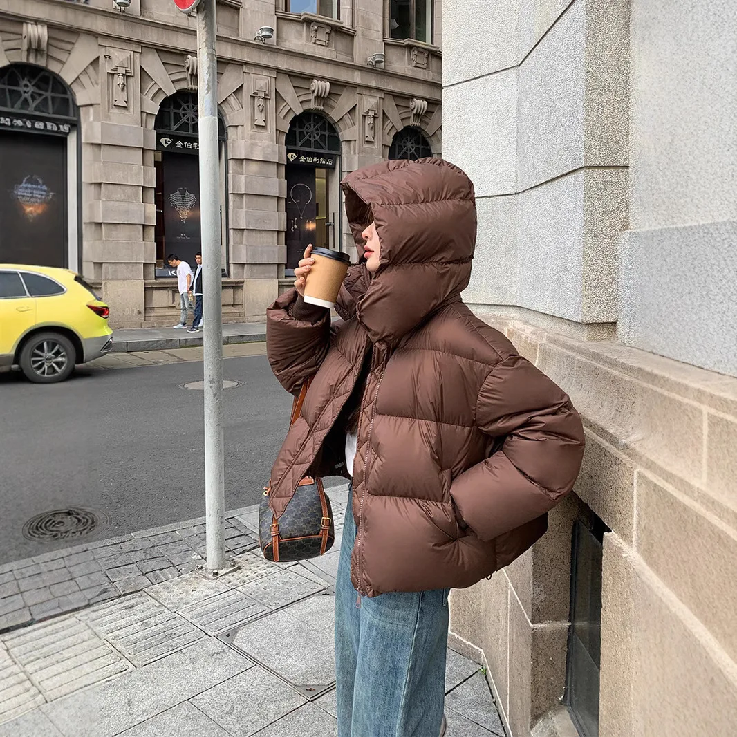 Neue Wasserdichte Unten Baumwolle Gefütterte Jacke Mit Kapuze Kurze frauen Winter Kleidung Koreanischen Stil Puffer Jacke Mantel Outwear Weibliche