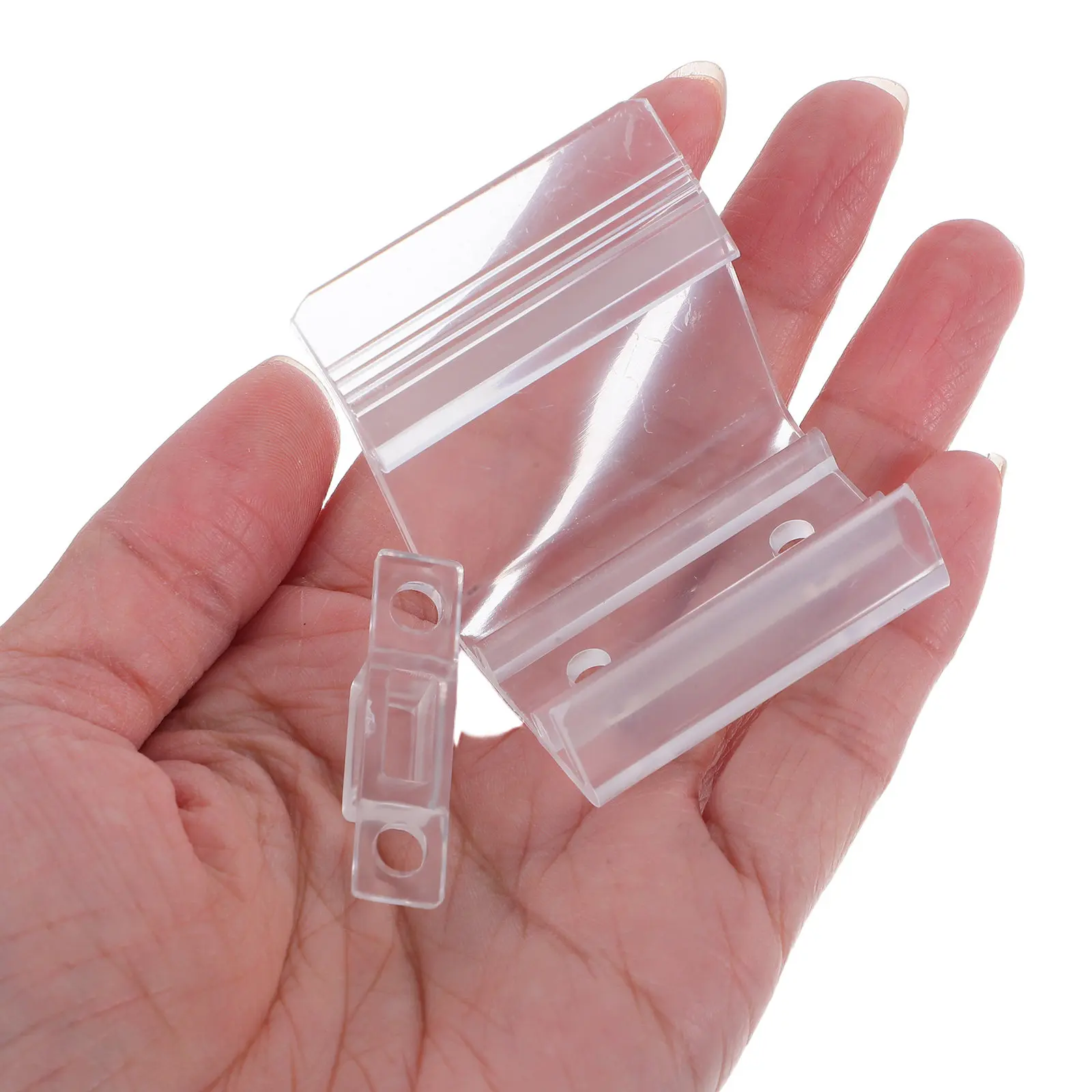 

1Set Transparent Plastic Rv Door Latch catch for Camper Motorhome Travel Trailer Cabinet Storage Compartment Screen Door