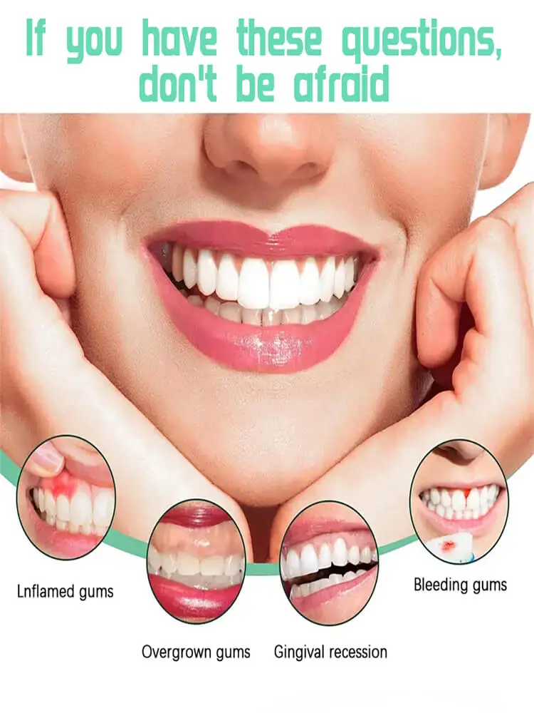 Repair damaged gums, relieve gum pain, strengthen gums, and restore healthy gums