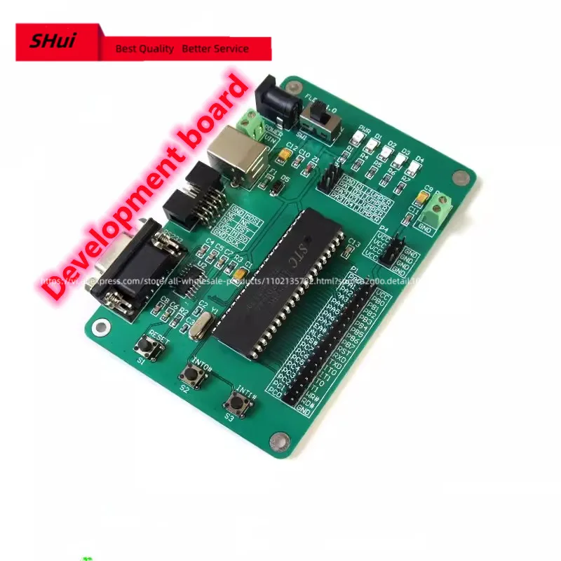 51 Development Board 51 Learning Board Single Chip Microcomputer Development Board AT89S51 STC89S51 Minimum System Board