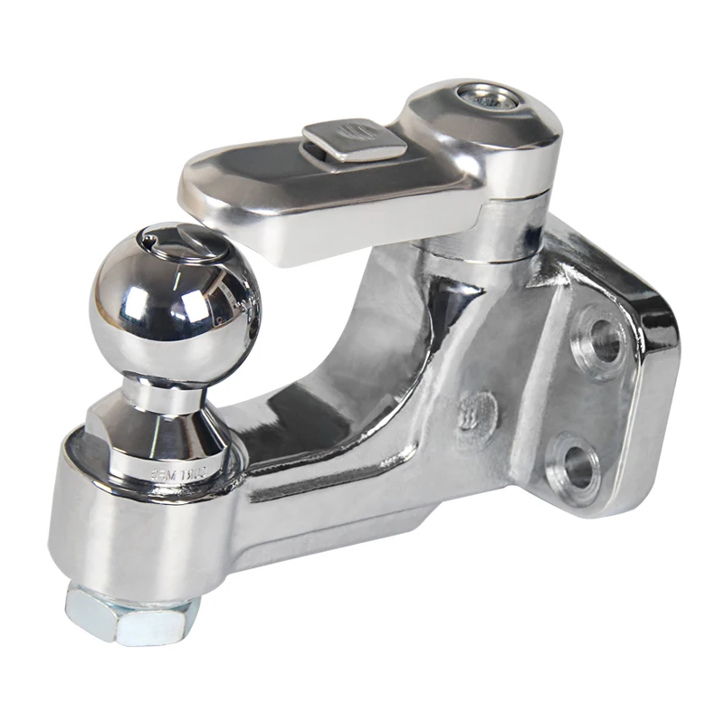 

Universal Style Metal Trailer Hitch with Removable Trailer Ball Tri Color Can Choose Tow Hook Refit Parts Car Accessories
