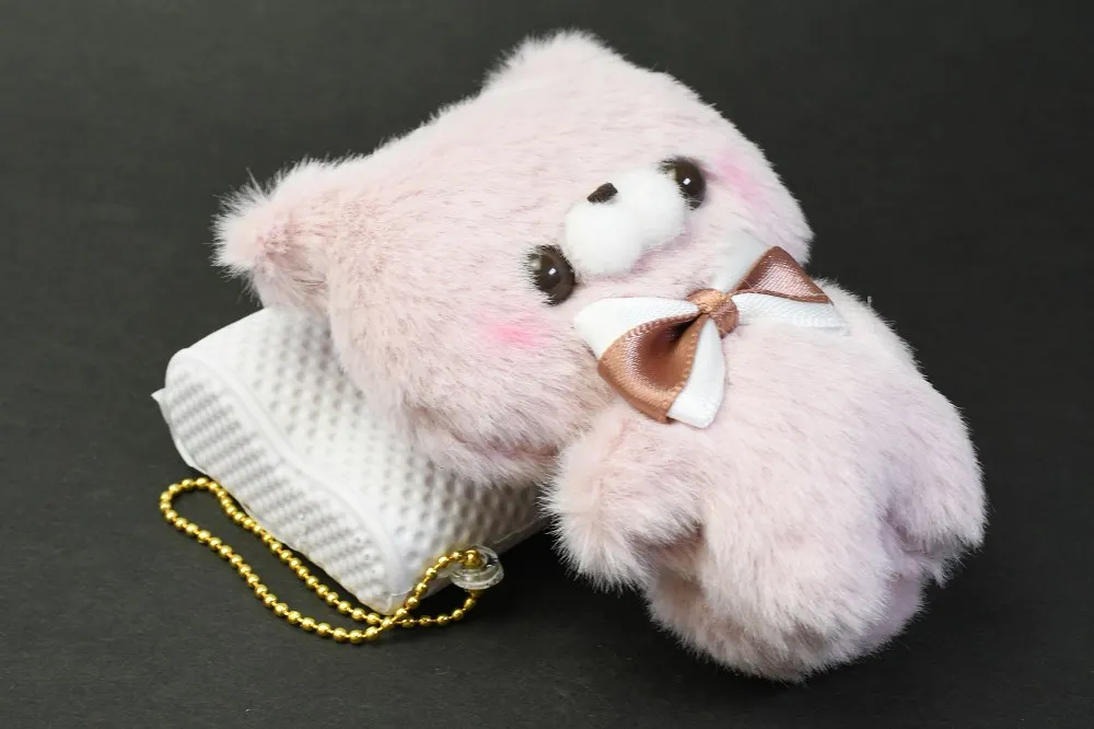 Yell world capsule toys squeeze pillow cute kawaii soft elasticity pillow with ball chain for Sukutto Tachi-san figures