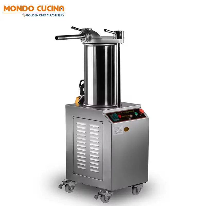 

Коммерческая автоматическая колбасная машина Golden Chef Heavy Dut-y 300 400, 600 кг/ч, машина для наполнения колбас, электрическая начинка для колбас
