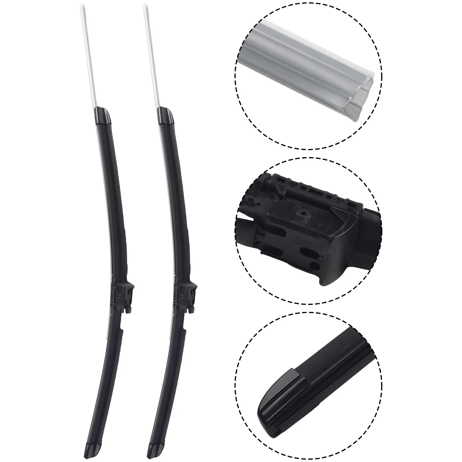 

Long lasting Front Windshield Wiper Blade for Mercedes S450 S550 S550e S560 Easy Installation Direct Replacement