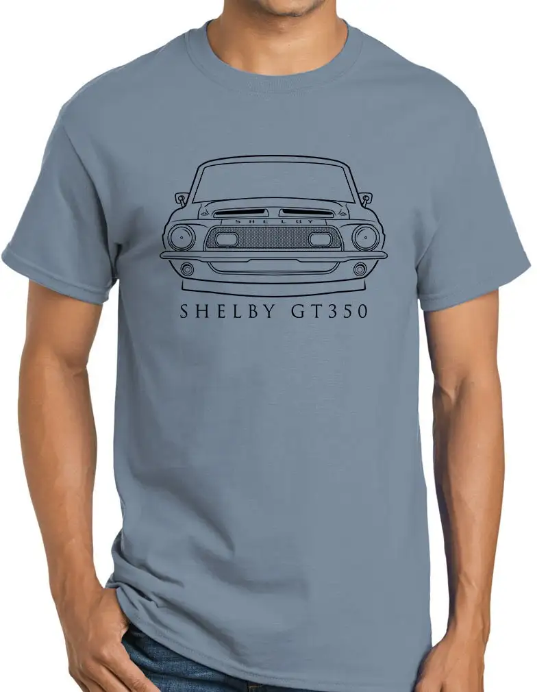 1968 Shelby Gt350 Mustang No Stripes Front End Profile Design T Shirt