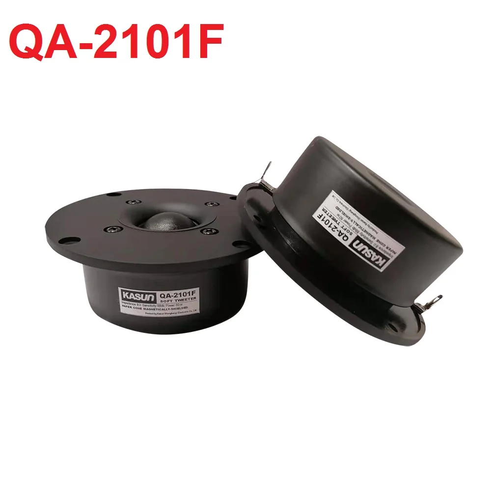 Original Kasun QA-2102X/QA-2101F/HL-139X 4\'\' Black Membrane Tweeter Speaker Unit Dual Magnets 6/8ohm 60W D104mm
