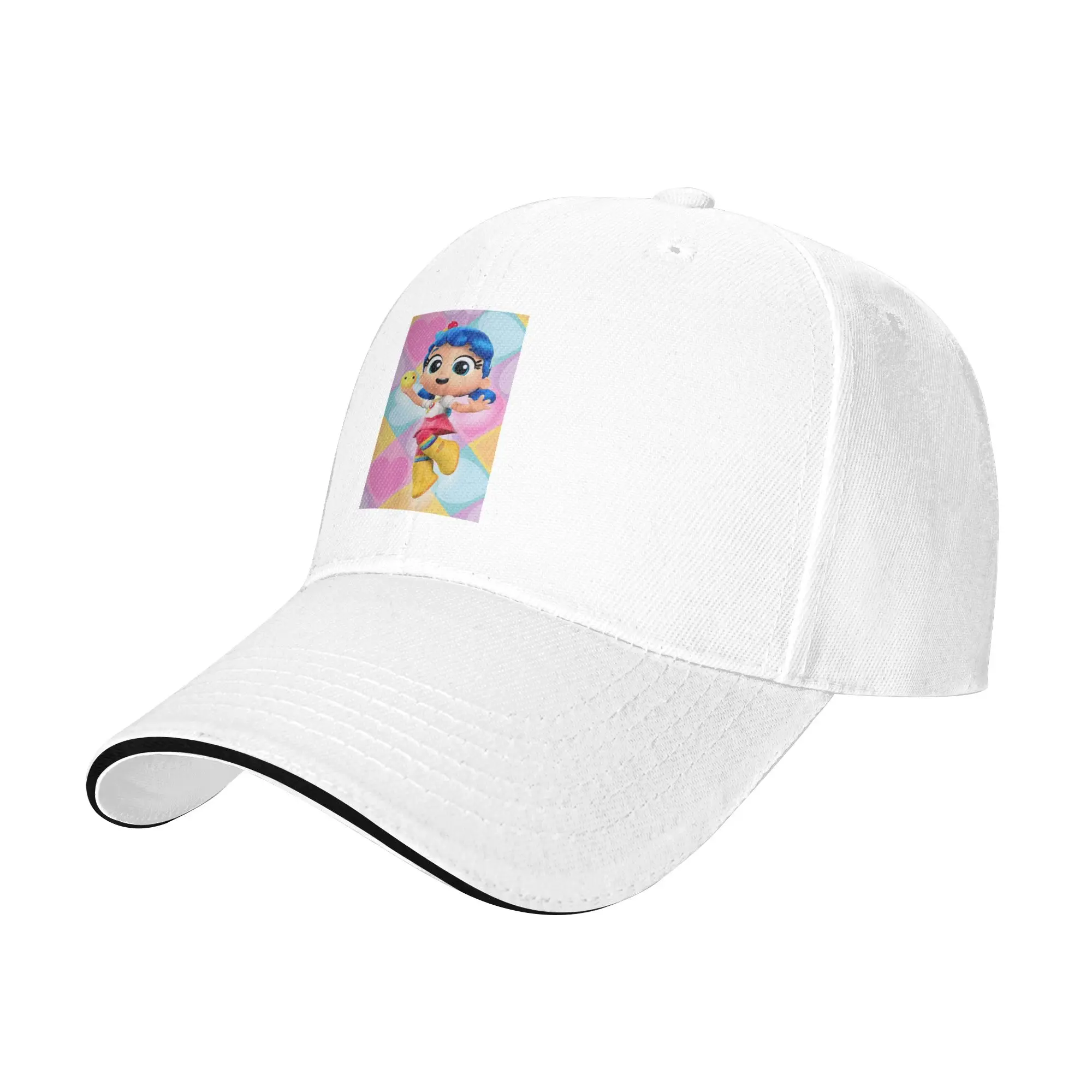 True and The Rainbow Kingdom Cap Fashion Casual Baseball Caps Adjustable Hat Hip Hop Summer Unisex Baseball Hats Customizable
