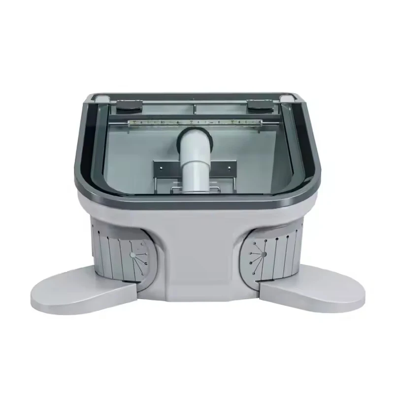 Dental Lab Dust Collector Dental Vacuum Cleaner Dust-proof Cover Polishing Box Sandblaster Dentist Tools