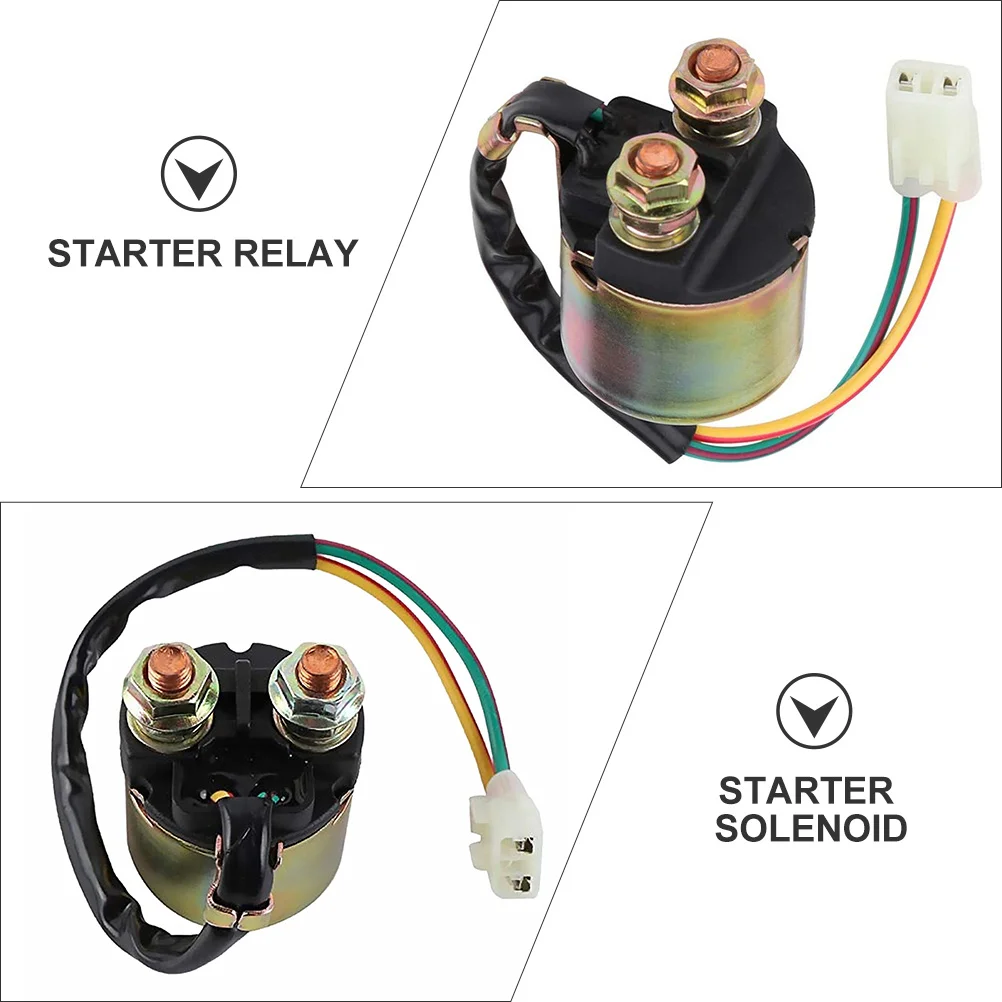 سيارة بدال بداية التشغيل 12 فولت السيارات الملف اللولبي استبدال الثقيلة ارتداء مقاومة الصدأ برهان صلابة قوية استجابة سريعة الوقت بسيط #1