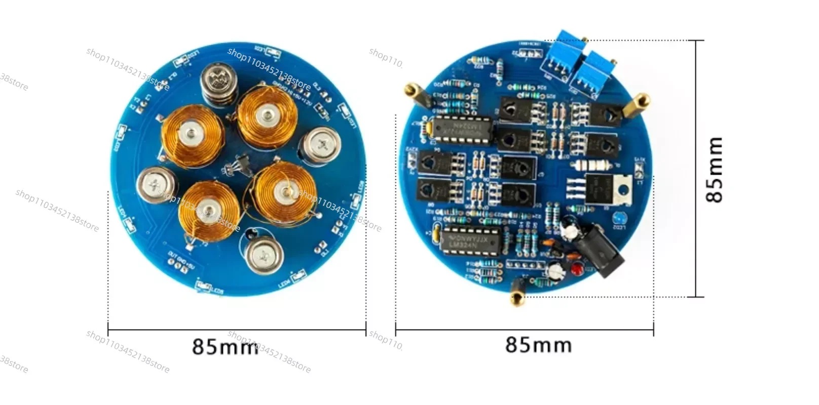 Magnetic Levitation DIY Accessories Electronic Small Production Experiment Coil Push Down Module Circuit Board Production Kit