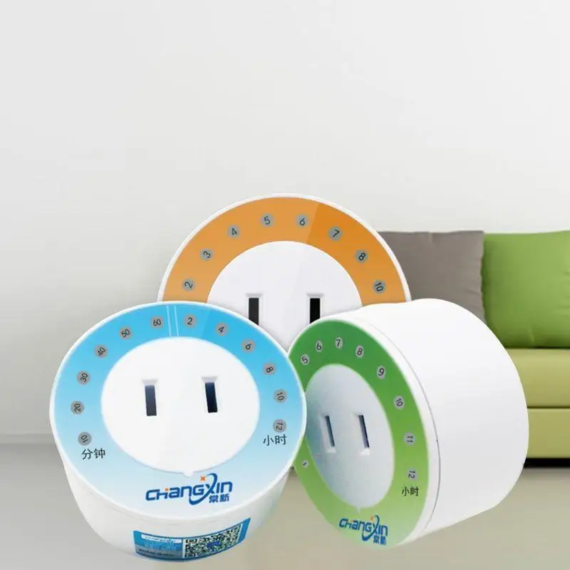 652F دقة عالية مؤقت دائري دقائق/ساعات العد التنازلي لمقبس تبديل الوقت للمنزل #5