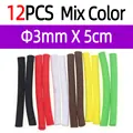12 piezas de colores surtidos de 3 mm