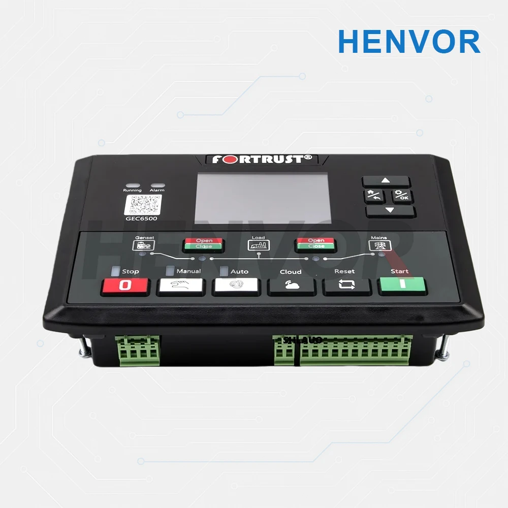 FORTRUST EGC6520 AMF Auto Start Stop Generator Controller Module USB Interface For ESC Engine Parts