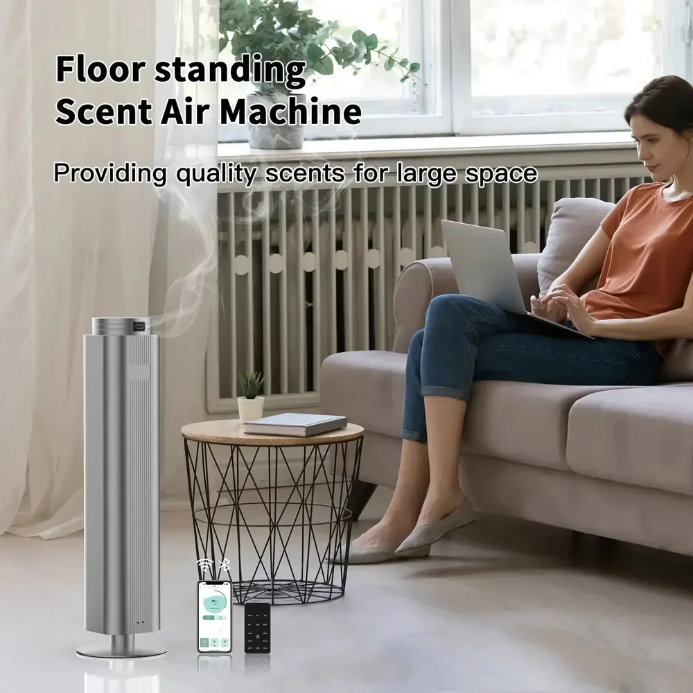 Smart Air Fragrance Machine For Home 500ML Waterless Essential Oil Diffuser WIFI&Bluetooth Remote Control Scent Aroma Diffuser