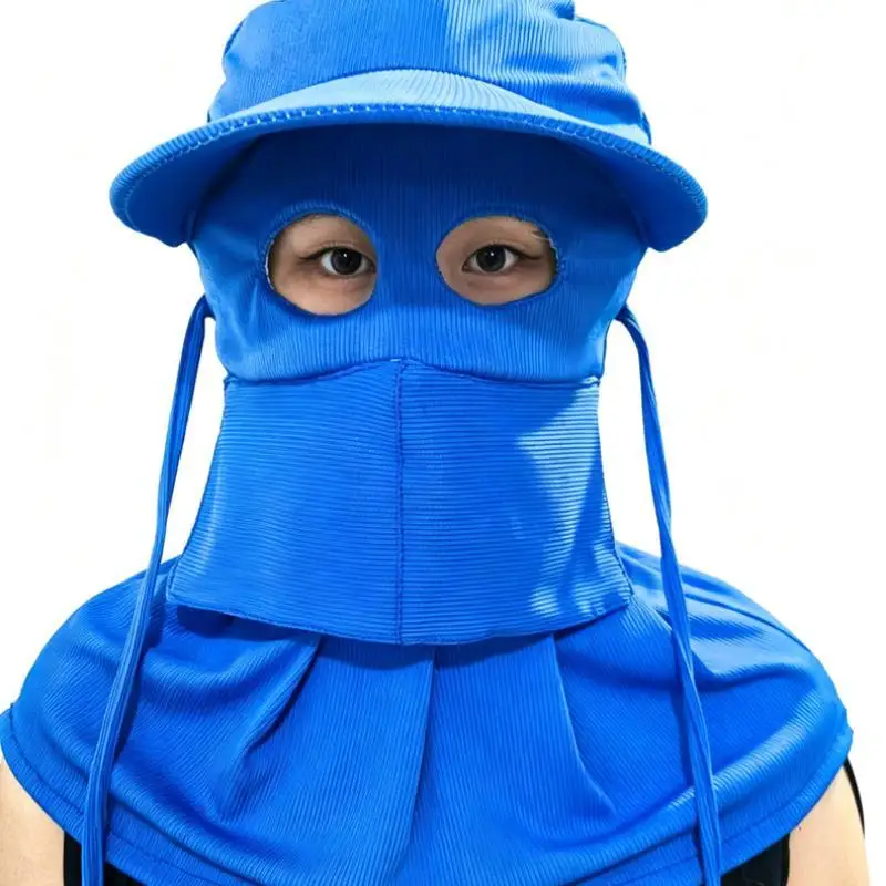 Quick Dry UV Resistant Sun Hat With Full Face Neck Coverage Breathable Adjustable For Gardening Hiking Farming Outdoor Use