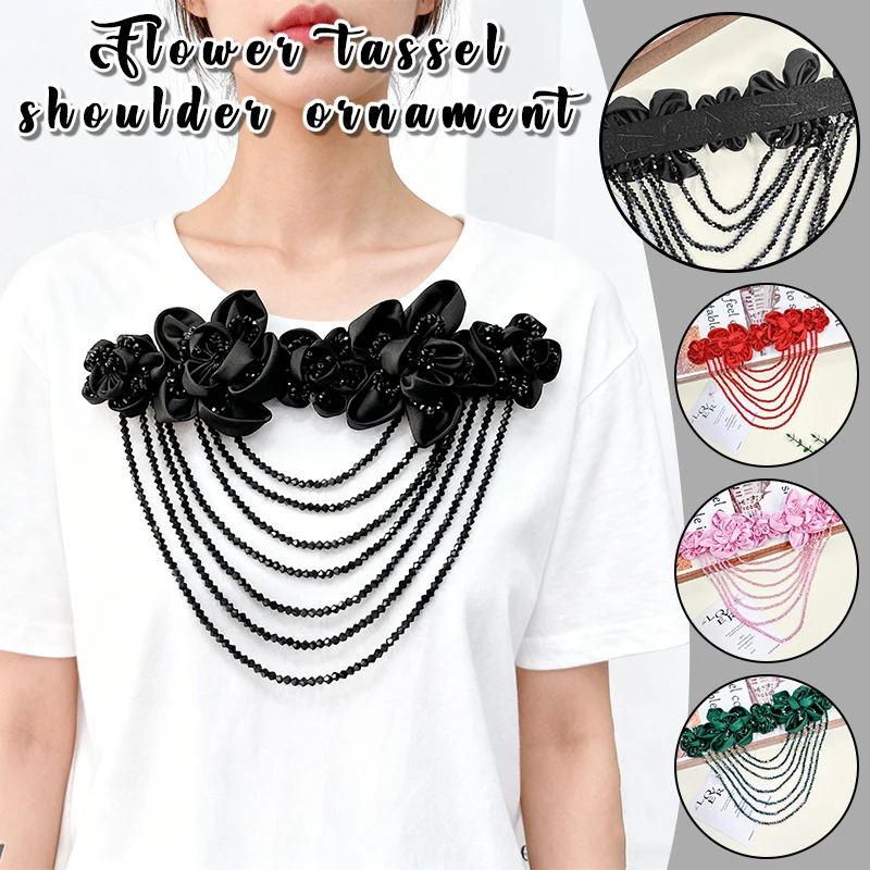 

Fabric Flower Applique Sew on Patch for Clothing T-Shirt Dress Dance Costume DIY Decoration Handmade Garment Accessories