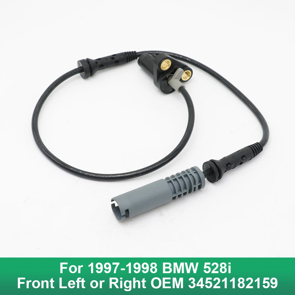 ABS Wheel Speed Sensor OEM 34521182159 For 1997-1998 BMW 528i Front Left or Right