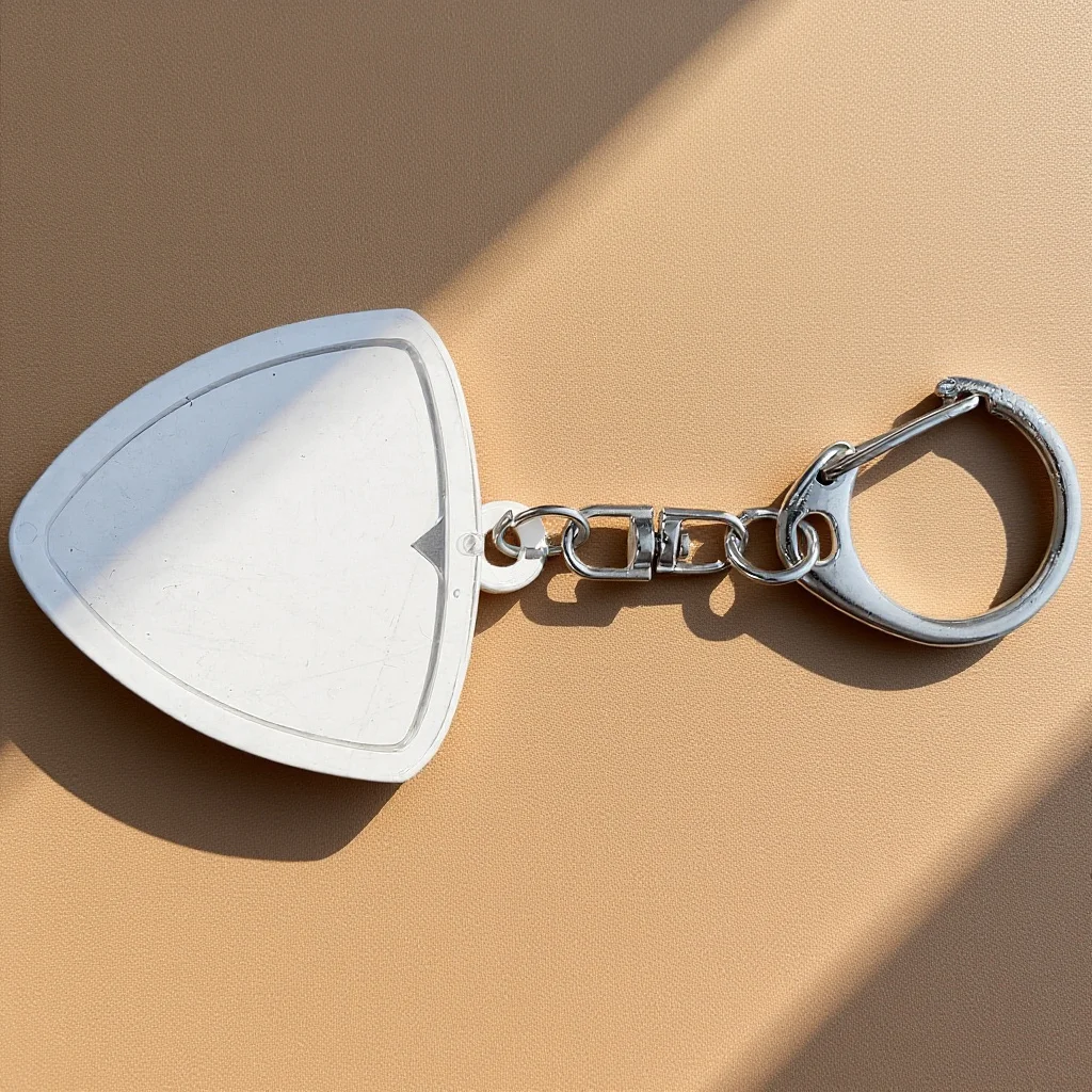 

Portable Guitar Pick Case with Keyring Clear Pick Holder Box for Acoustic Electric Guitar Accessories Storage Container